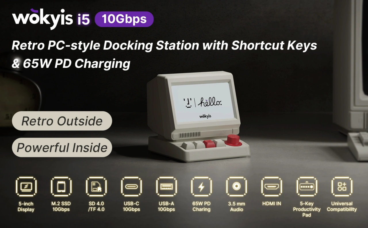 Wokyis i5 Retro Docking Station