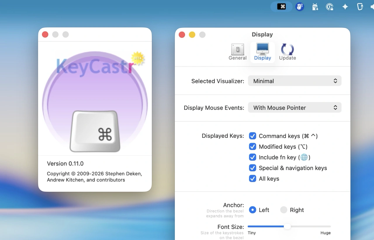 KeyCastr v0.11.0