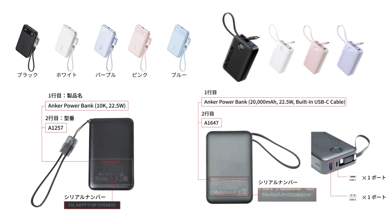 Anker Power Bank (10000mAh, 22.5W)