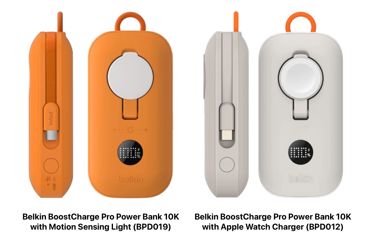 BoostCharge Pro Power Bank 10K with Motion Sensing Light