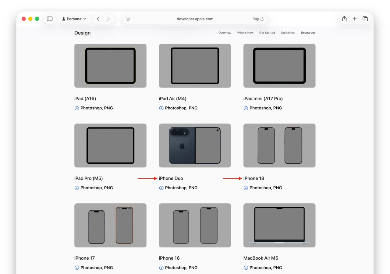 Apple Design Resources