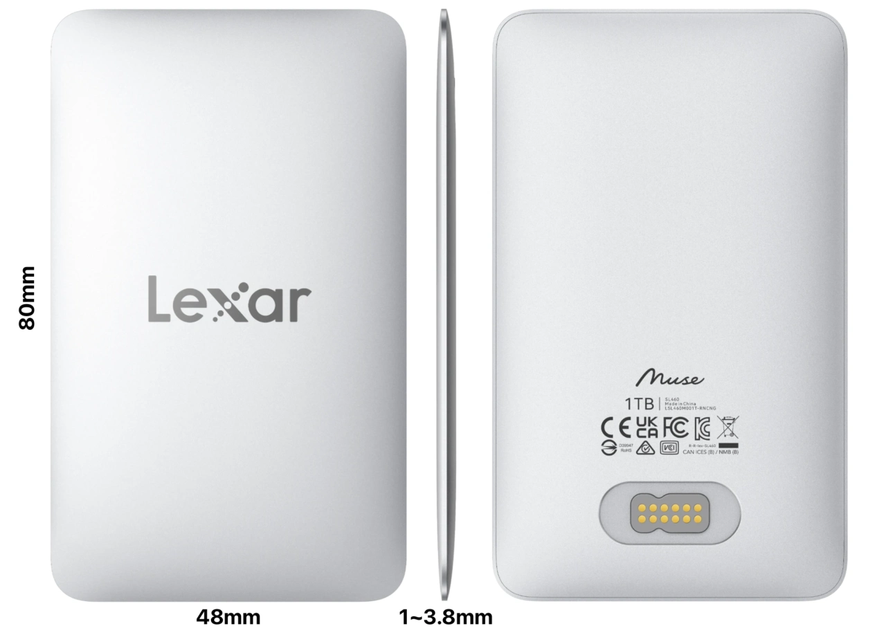 Lexar Muse Ultra-Slim Portable SSD