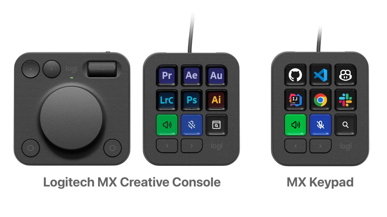MX Creative ConsoleとMX Keypad