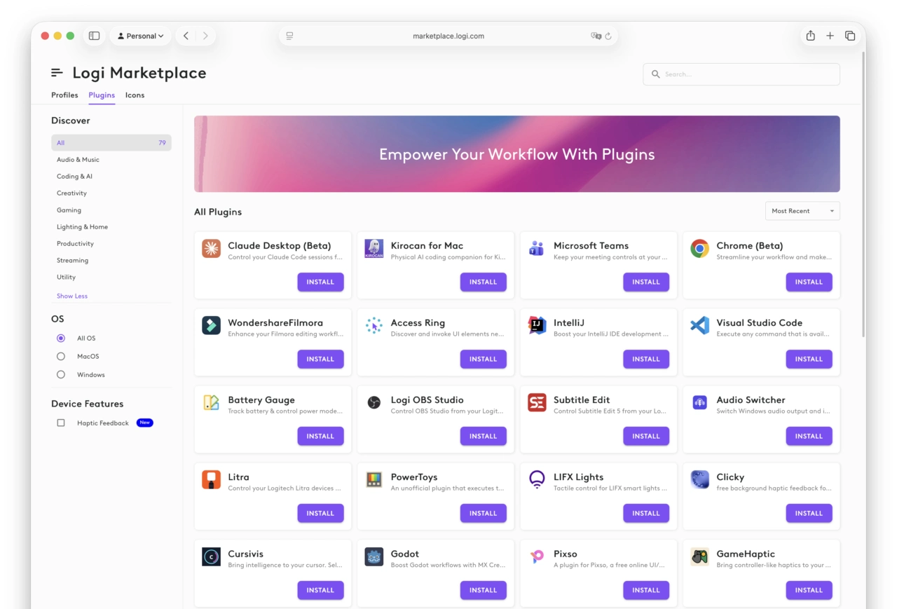 Logi Marketplace