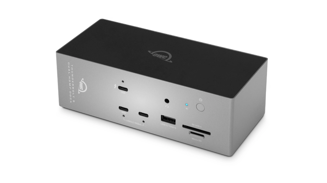 OWC Thunderbolt 5 Dock with Dual HDMI