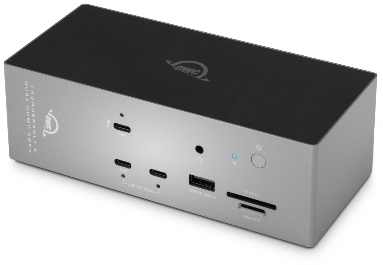 OWC Thunderbolt 5 Dock with Dual HDMI