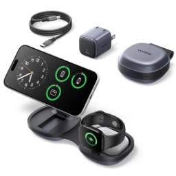 UGREEN MagFlow (3-in-1,25W) 折りたたみ式 ワイヤレス充電器