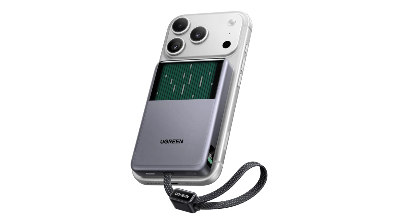 UGREEN MagFlow Pro 10000mAh Qi2 25W Magnetic Power Bank with Liquid Cooling