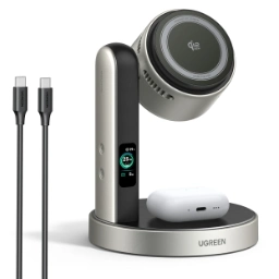 UGREEN MagFlow Pro 3-in-1 Qi2 25W Charger