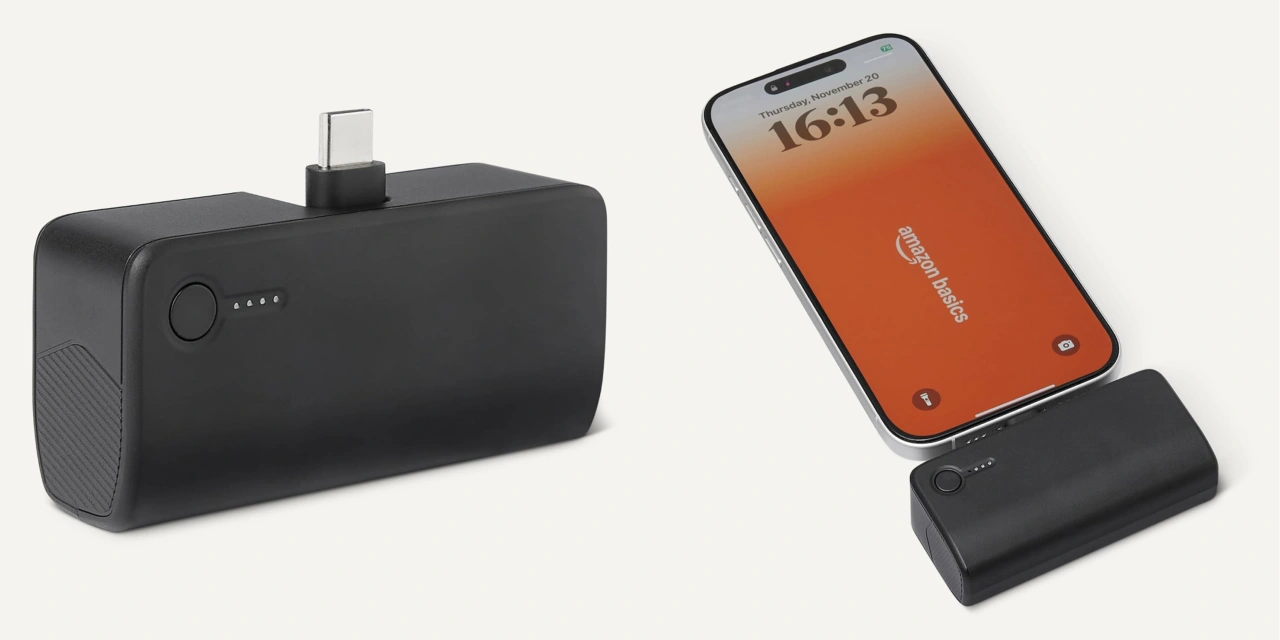 Amazonベーシック 5000mAh モバイルバッテリー 最大20W
