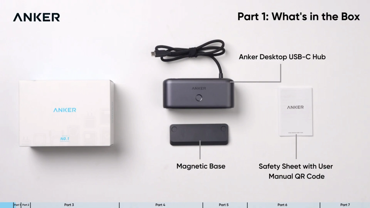 Anker Nano USB-C ハブ (10-in-1, 240Hz, Display)