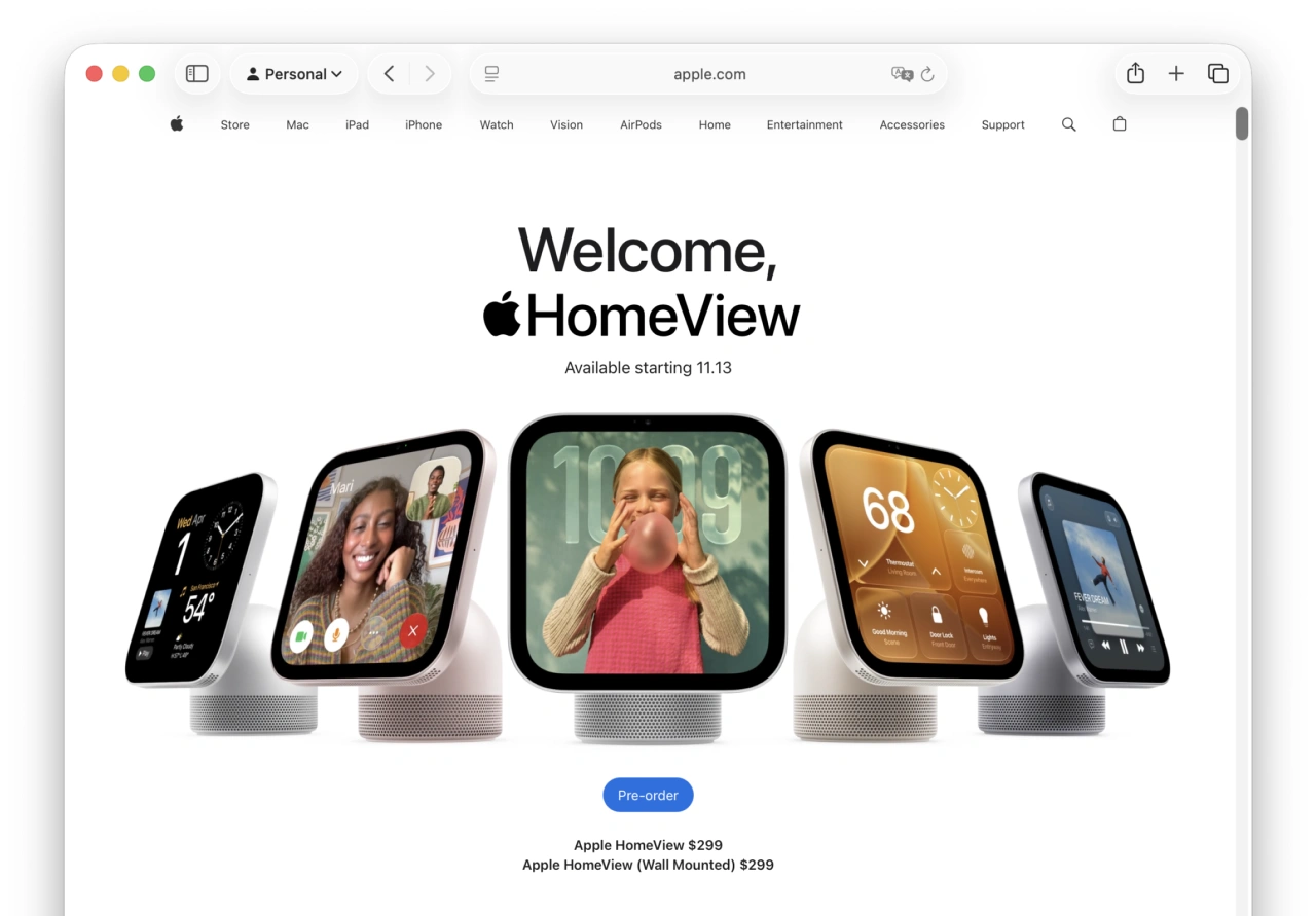 Apple HomeView