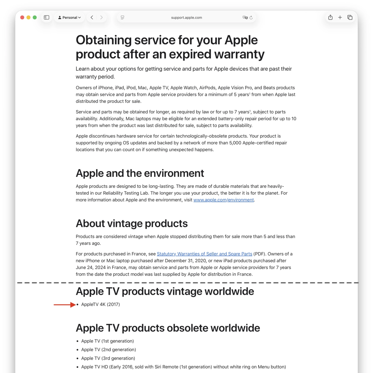 AppleTV 4K (2017)