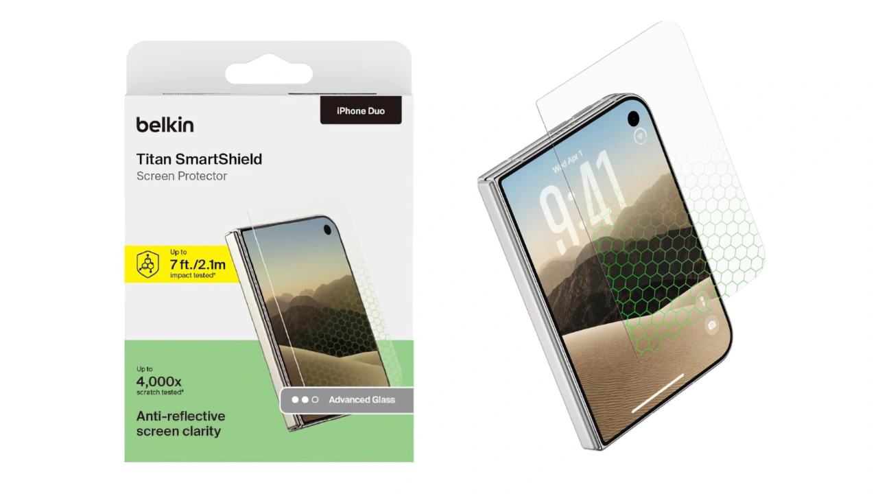 Belkin Titan SmartShield Screen Protector for iPhone Duo