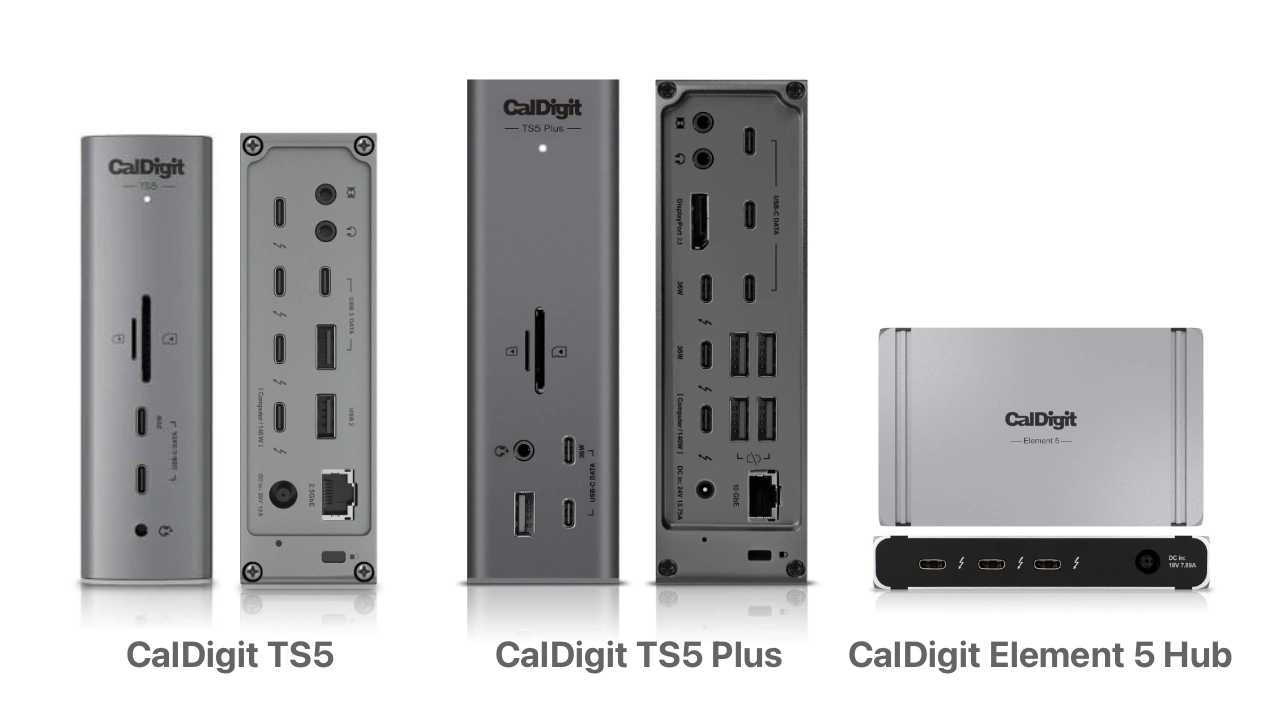 CalDigit TS5 Plus and Element 5 Hub firmware update