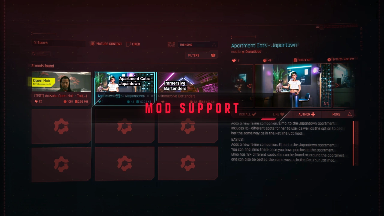 Cyberpunk 2077のMod