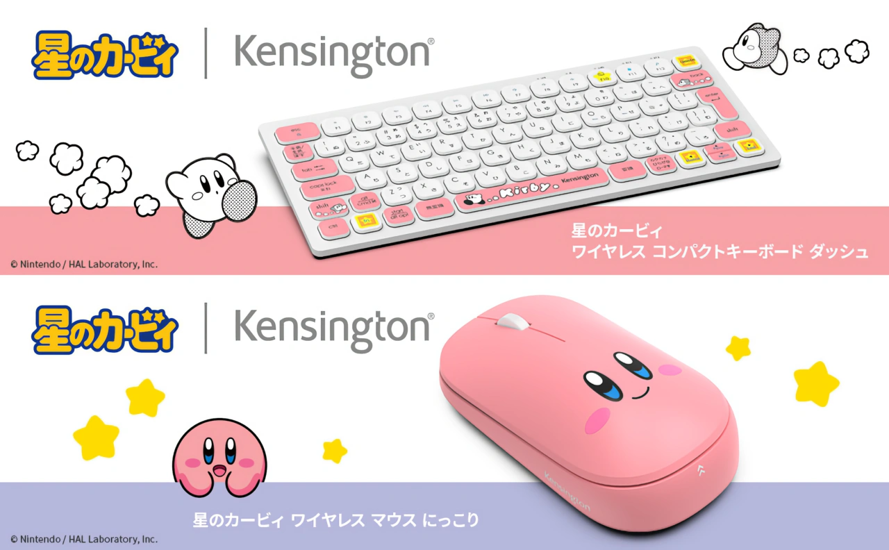 星のカービィ ワイヤレスマウス にっこり