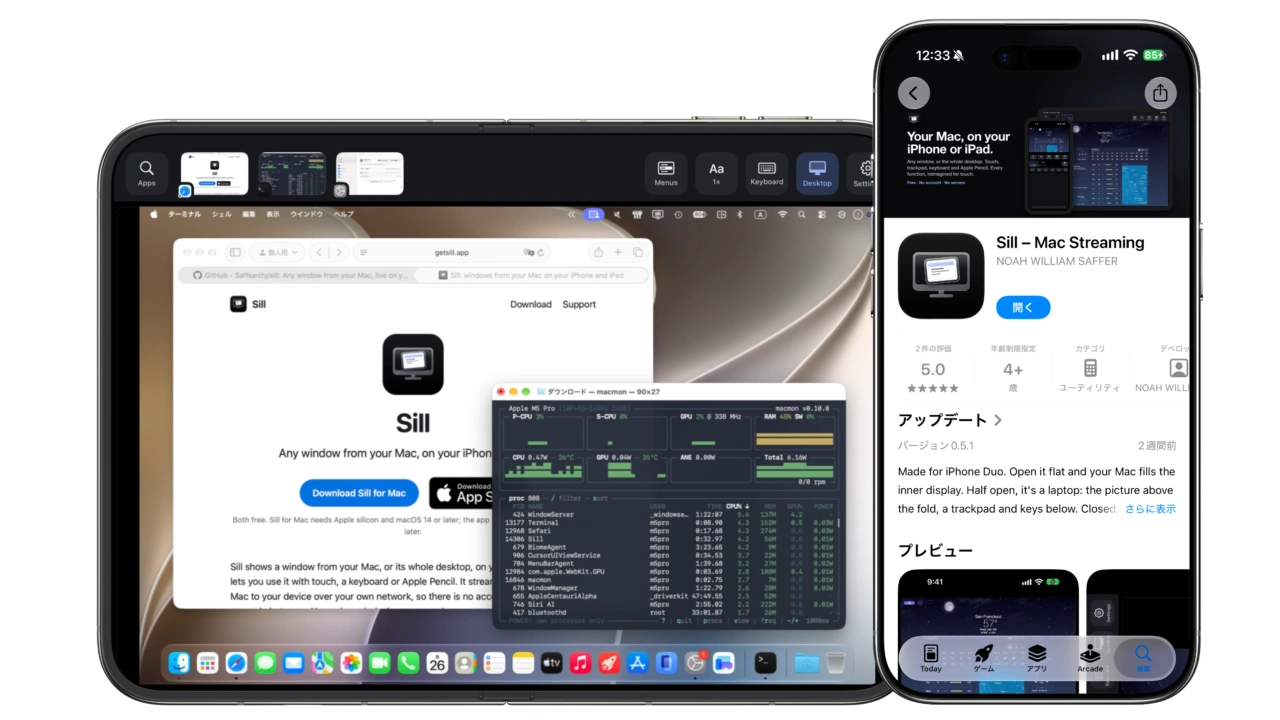 Sill for iPhone Duo