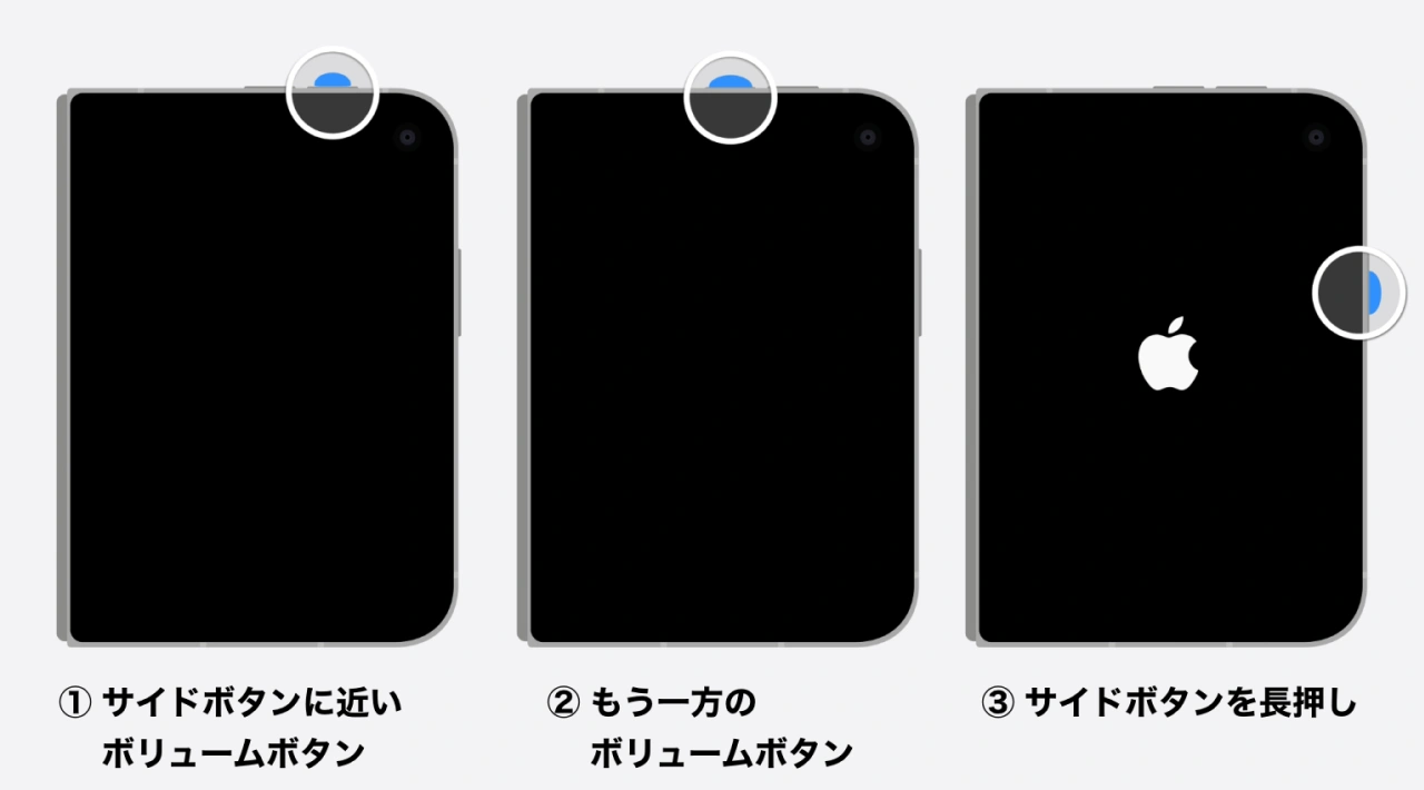 iPhone Duo が電源が入らない、または画面が真っ黒な場合