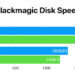 Apple M1チップとM2チップを搭載したMacBook Proの256GB SSDのBlackmagic Disk Speed Test